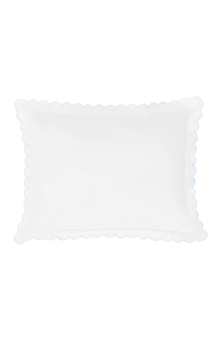 Scalloped Baby Pillowcase