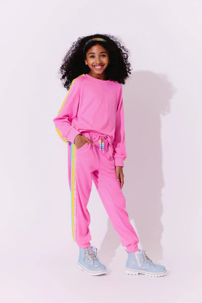 Set - Pink Rainbow Sequin