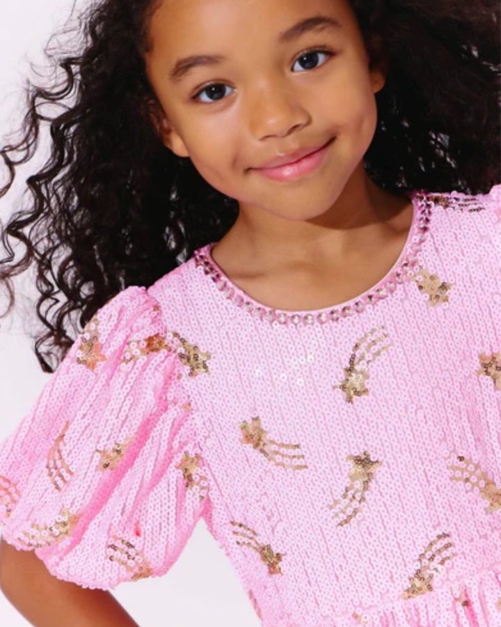 Sequin Gem Dress - Shooting Star