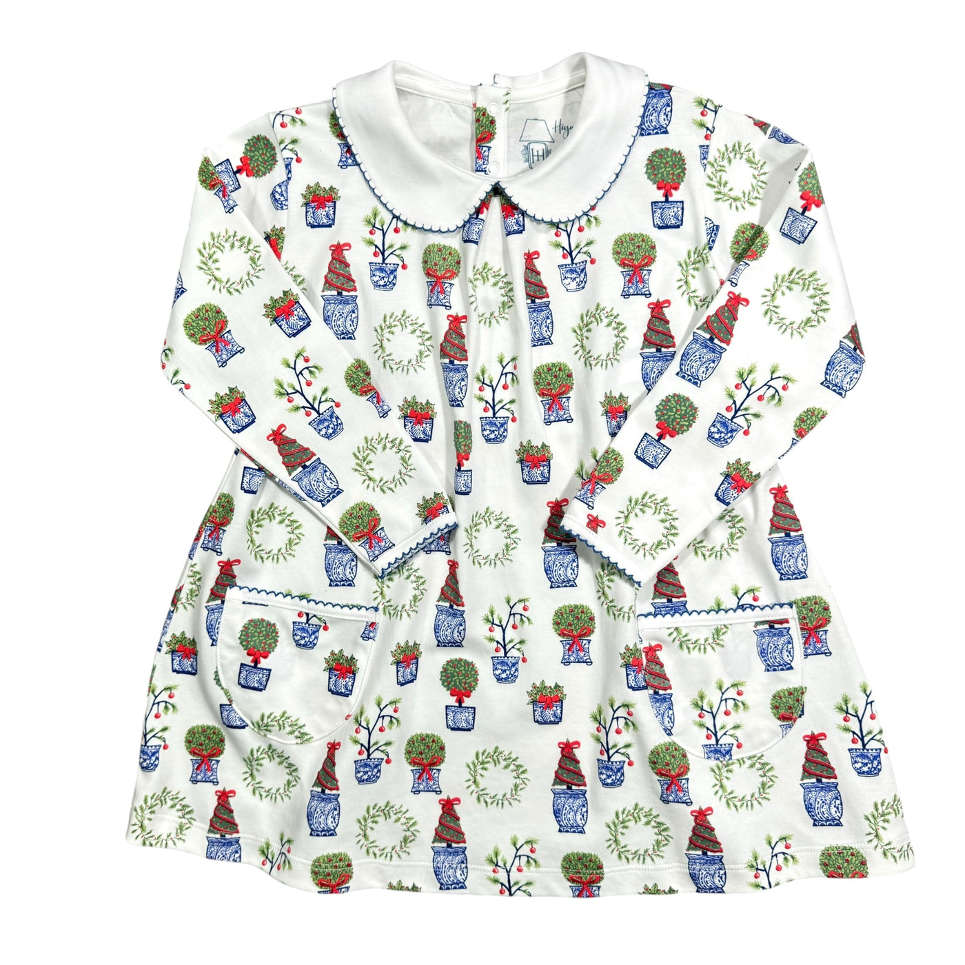 Twirling Pocket Dress - Christmas Planters