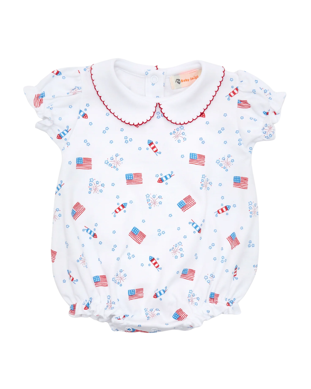 luigi Bubble - Patriotic Knit with Flags july 4