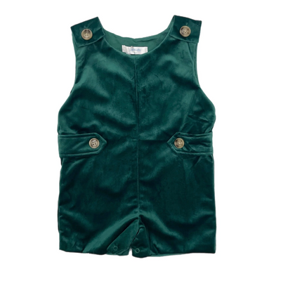 lulu bebe Pete Boy Shortall - Green Velvet