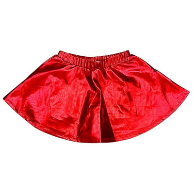 lulu bebe Zoe Skort - Metallic Red