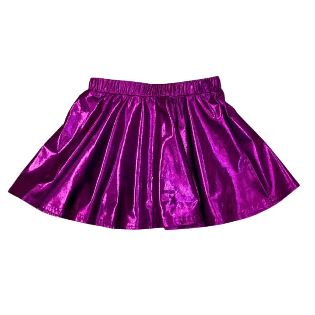 Zoe Skort - Metallic Purple