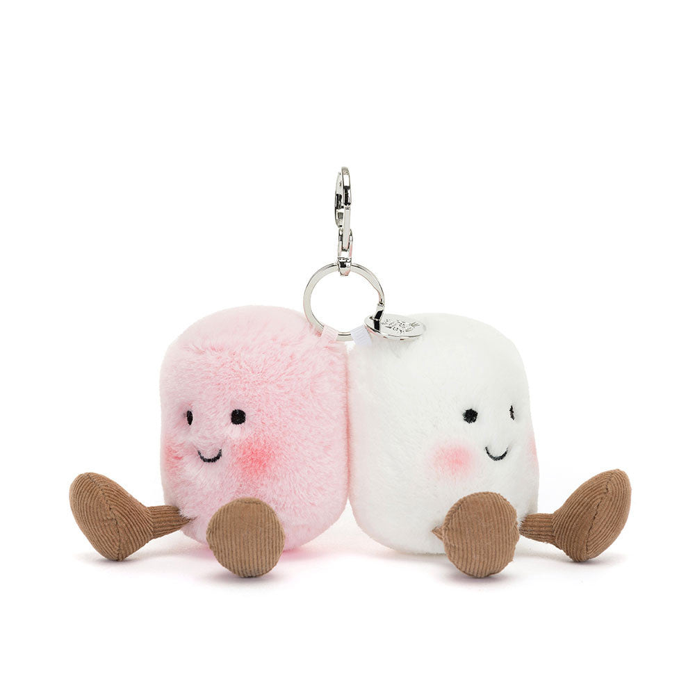 Bag Charm - Amuseables Pair of Marshmallows