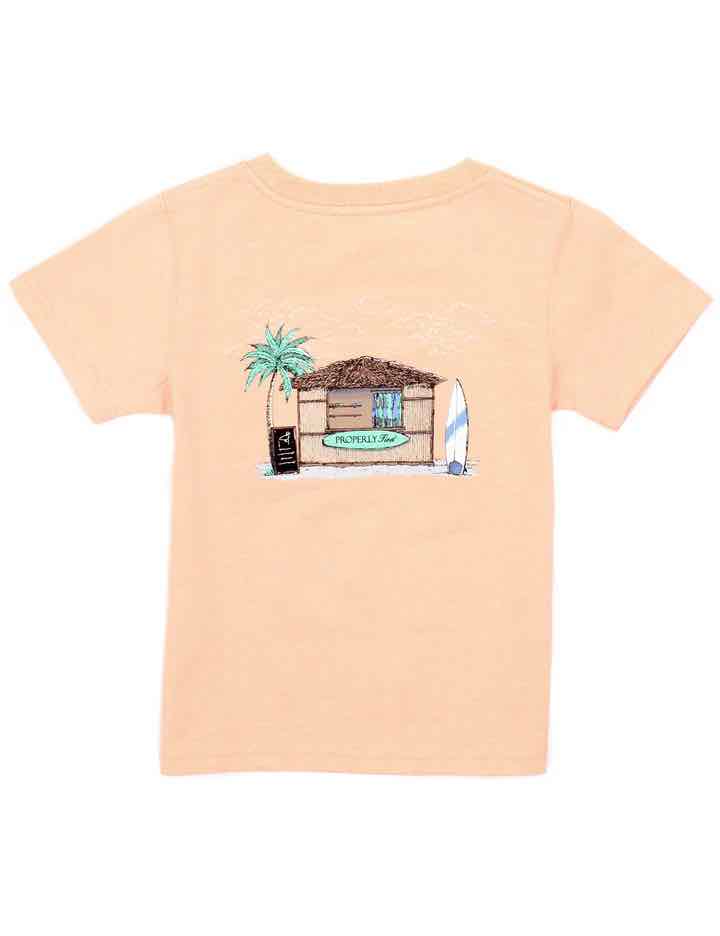 T-Shirt Short Sleeve - Surf Shack - Melon