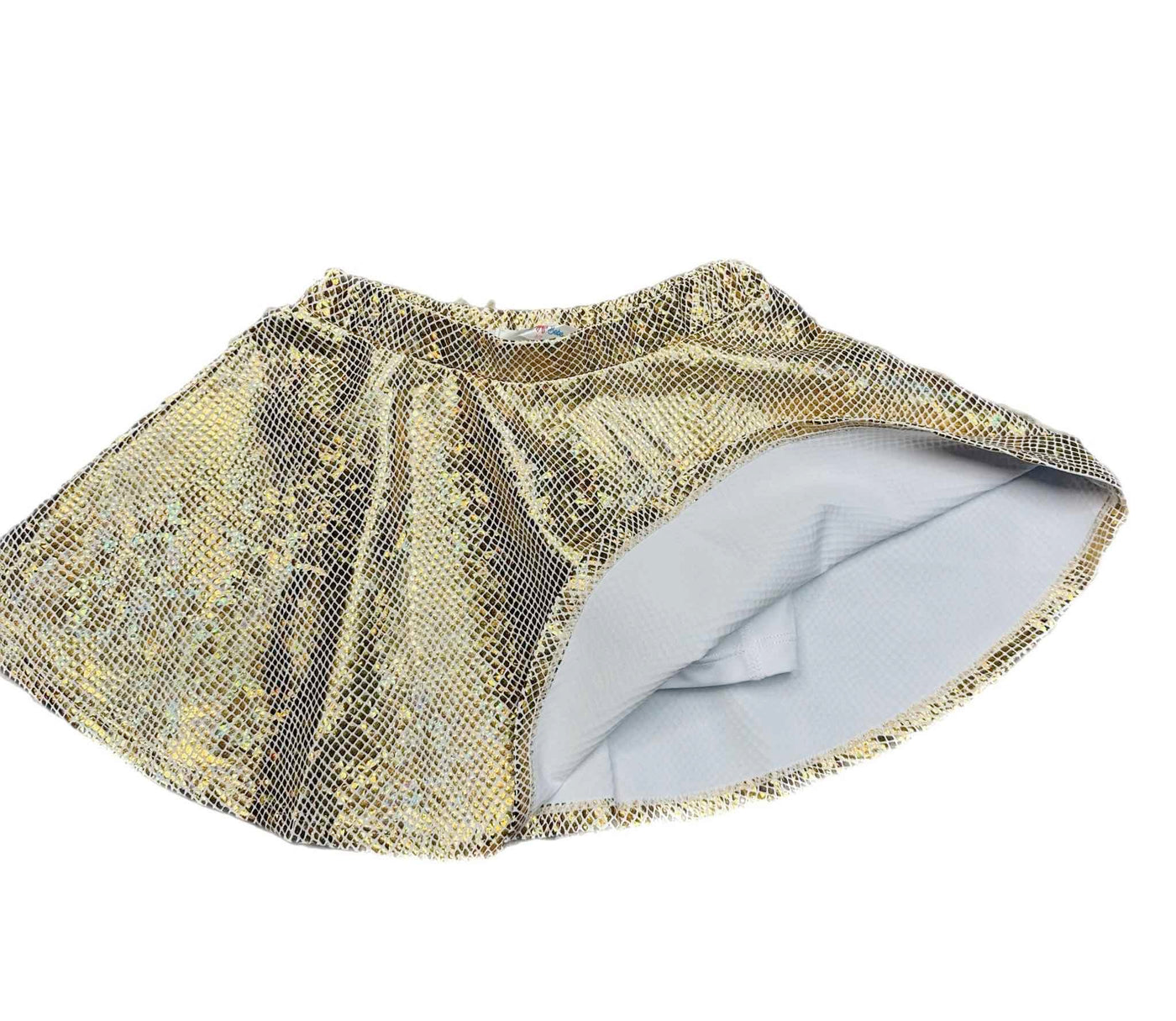 Zoe Skort - Metallic Gold