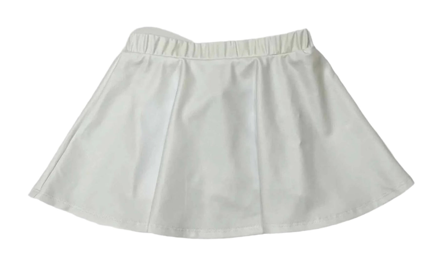 Zoe Skort - Metallic Pearl White