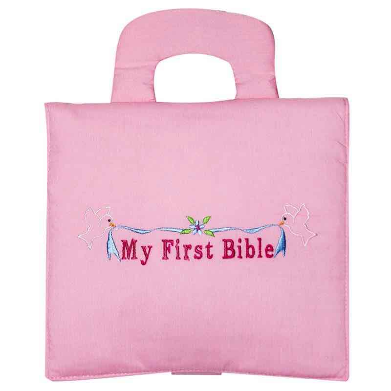 My First Bible - Pink Fabric