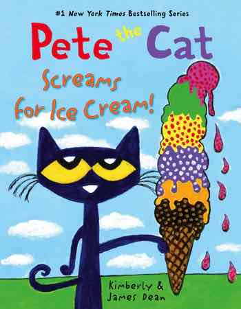 Pete the Cat Screams for Ice Cream