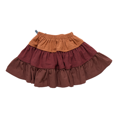 Allie Skirt - Mixed Checks