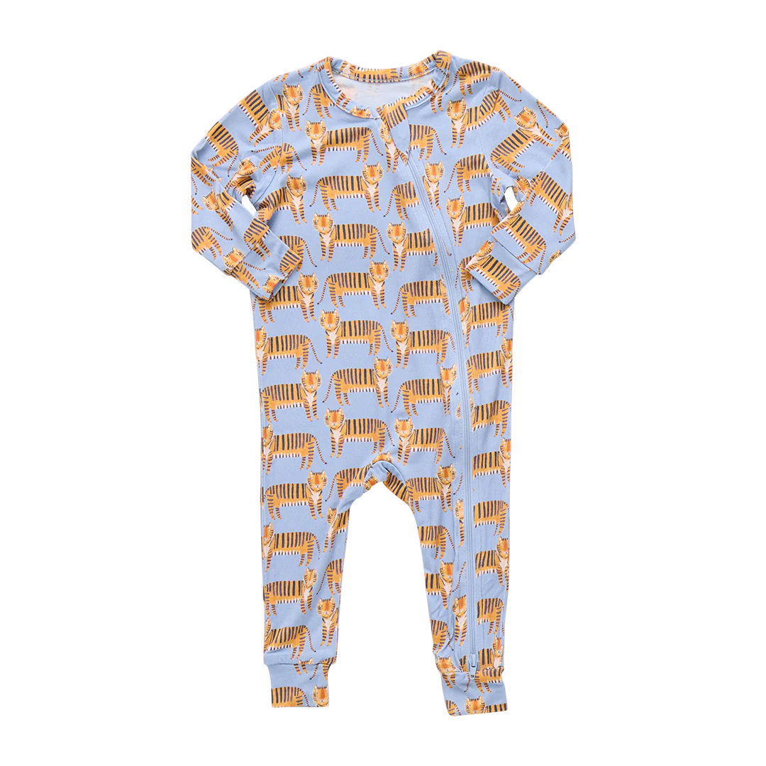 Bamboo Romper - Tigers