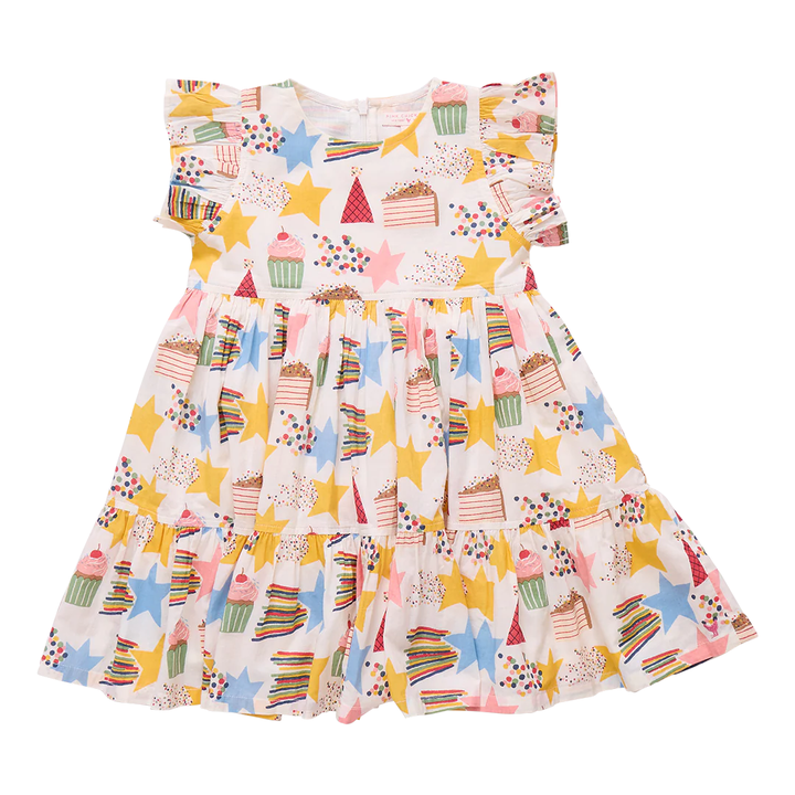 pink chicken Jennifer Dress - Birthday Star
