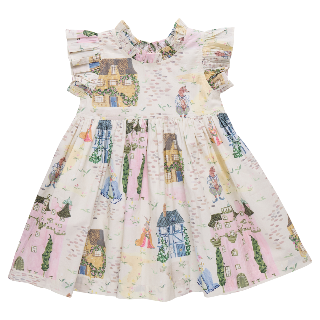 pink chicken Jennifer Dress - Whimsical Castle