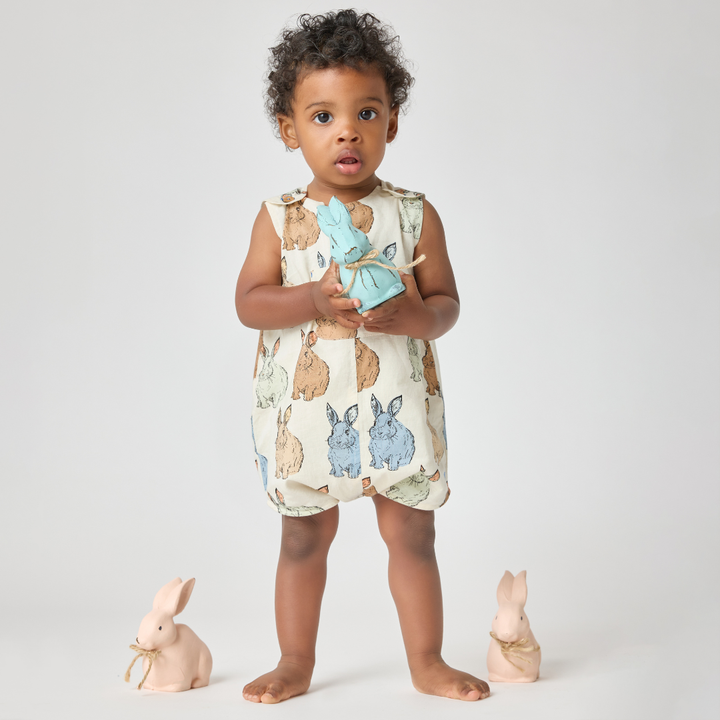 Noah Jumper - Blue Vintage Bunnies