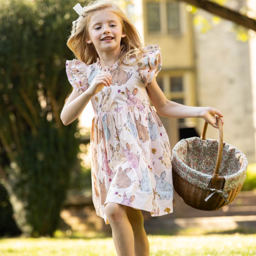 Stevie Dress - Vintage Bunnies