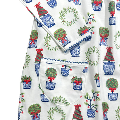 Twirling Pocket Dress - Christmas Planters