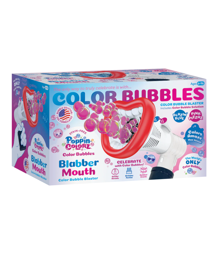 PoppinColorz™ BlabberMouth Color Bubble Blaster