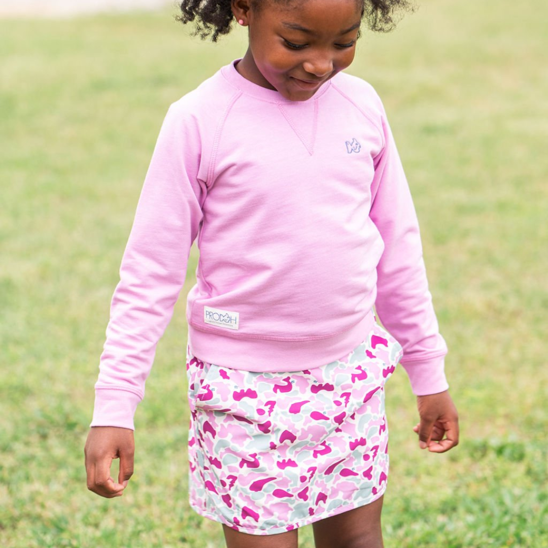 Carolina Catch Skort - Orchid Break Point Camo
