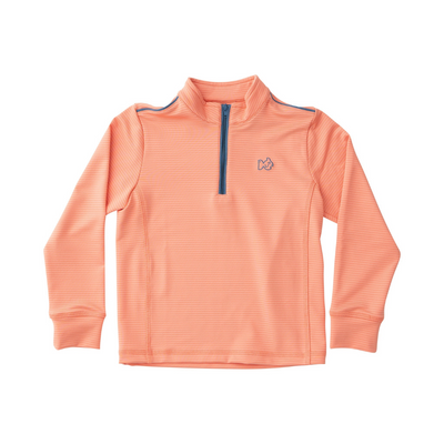 prodoh Performance Quarter Zip - Crabapple Stripe