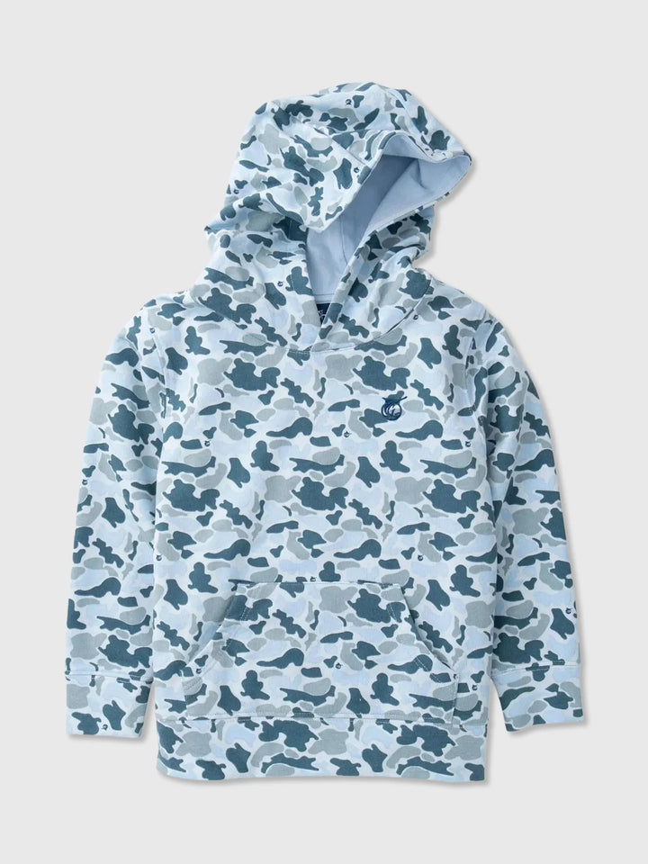 Spinnerbait Hooded Sweatshirt - Cool Blues Break Point Camo