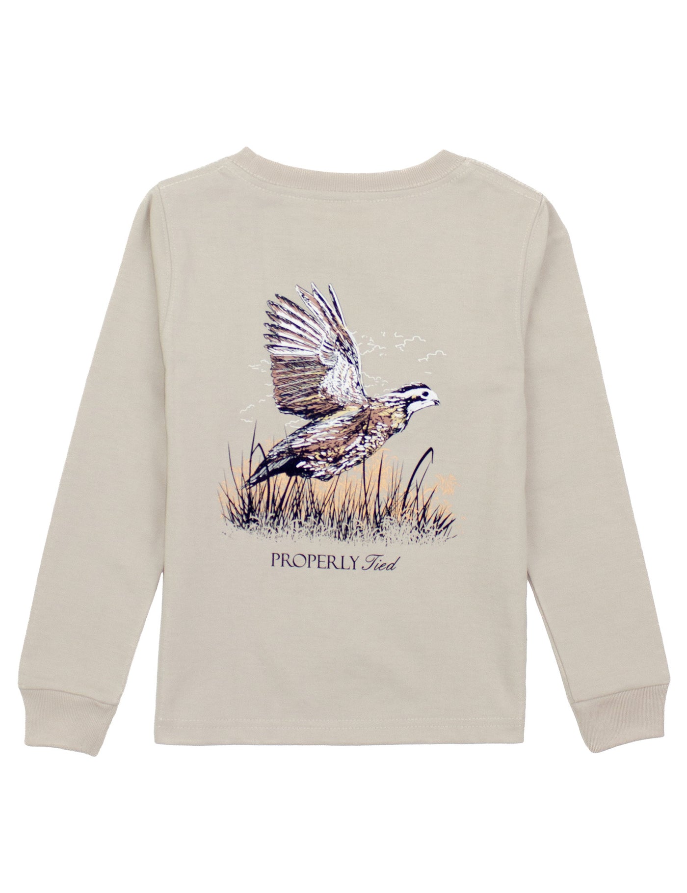 T-Shirt Long Sleeve - Quail