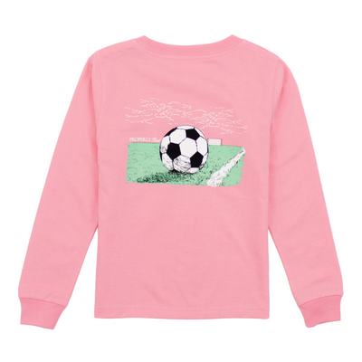 properly tied T-Shirt Long Sleeve - Soccer - Light Pink