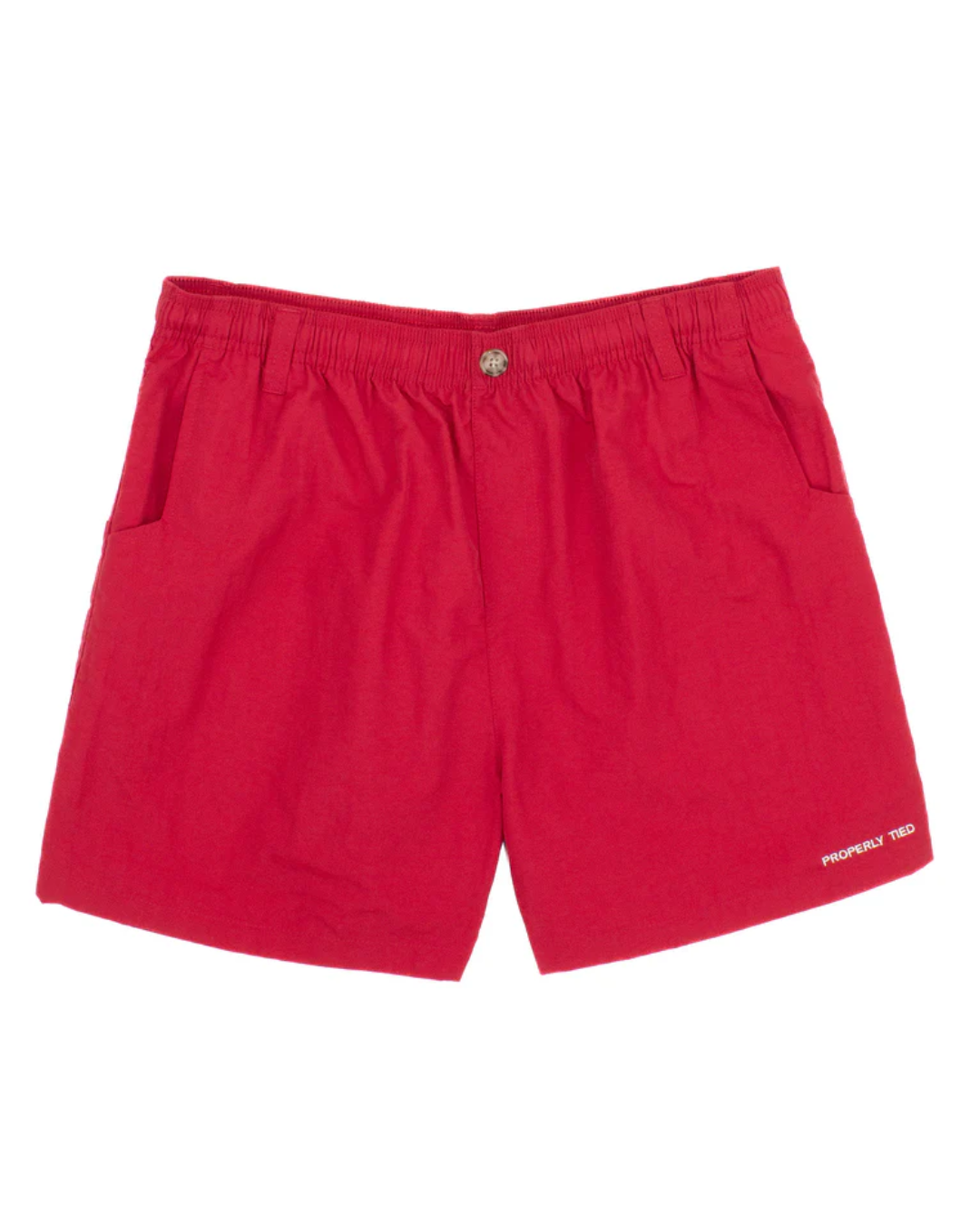 properly tied mallard shorts crimson july 4