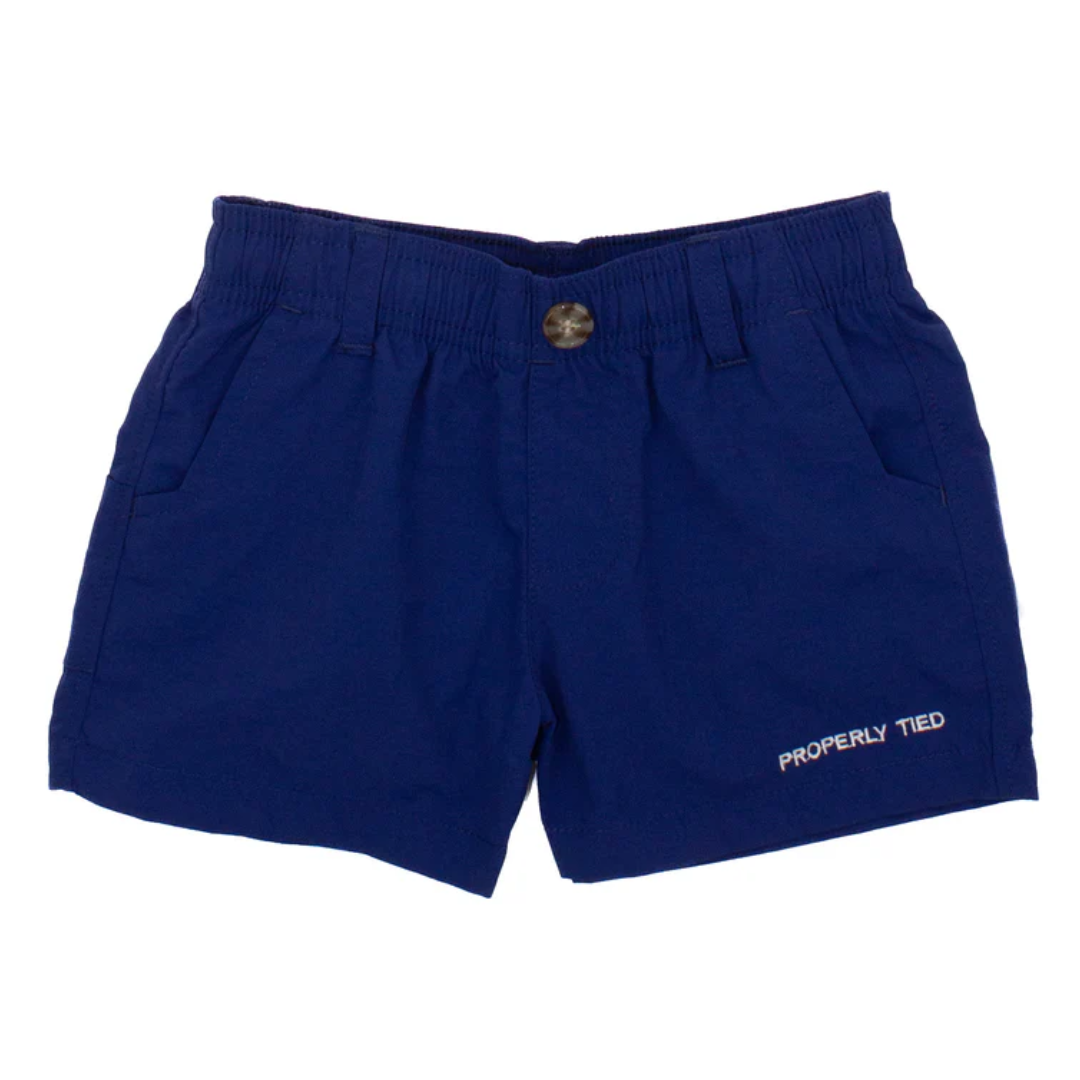 properly tied Mallard Short - Marine Navy