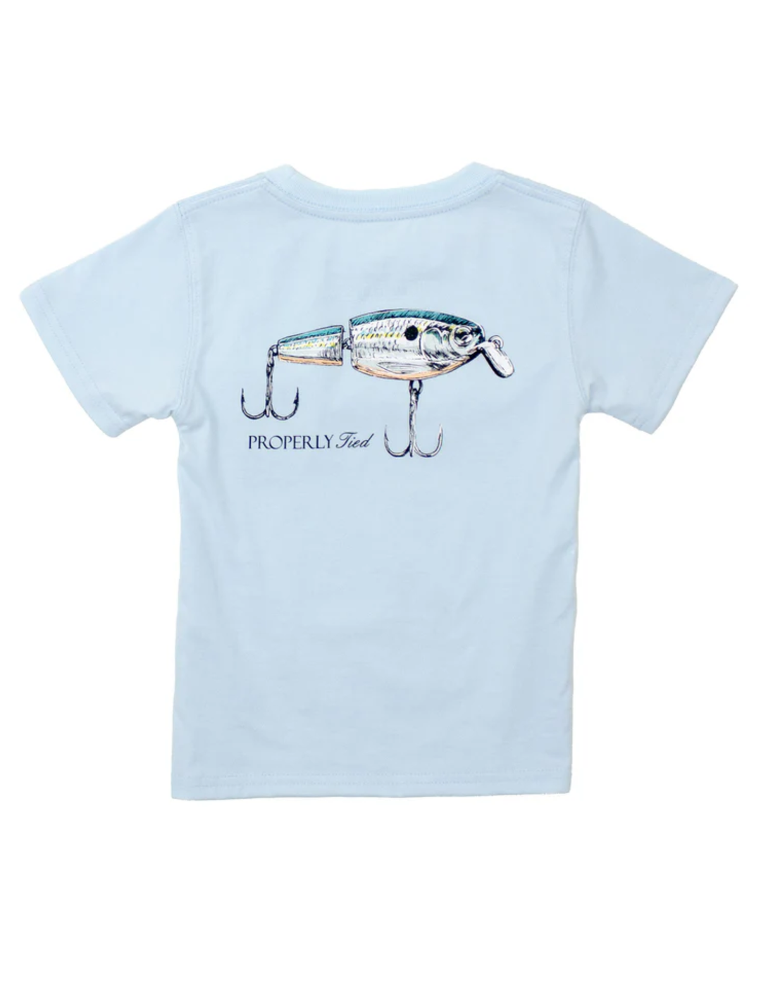 properly tied T-Shirt Short Sleeve - Swimbait - Periwinkle