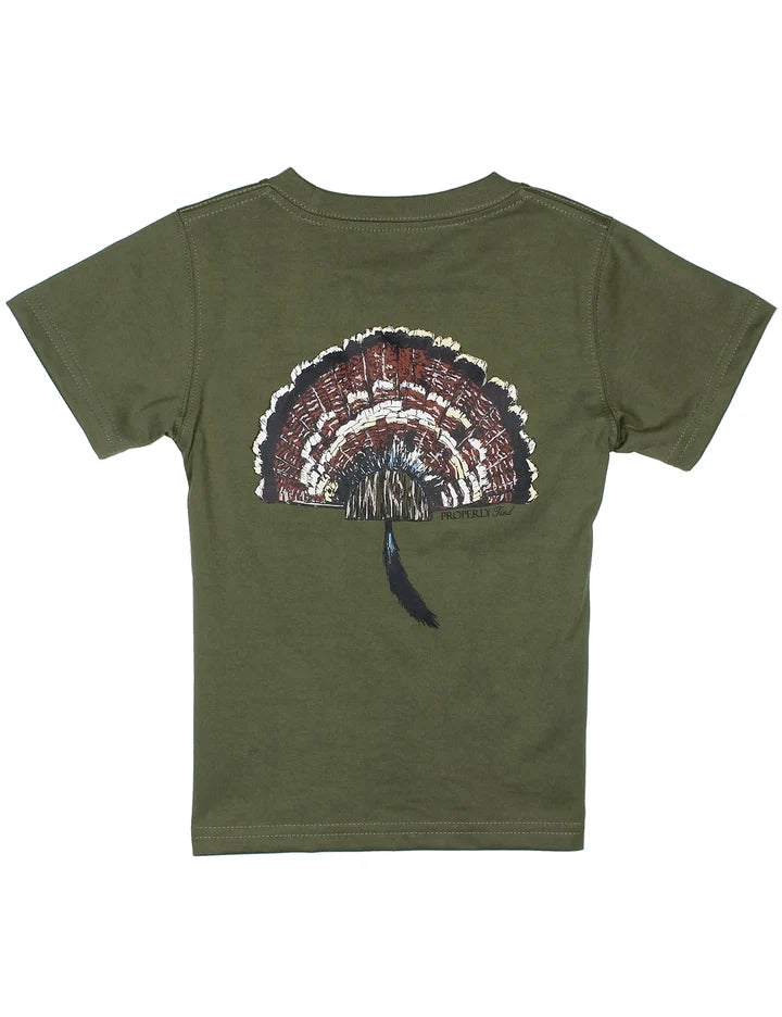 properly tied T-Shirt Short Sleeve - Turkey Mount - Olive