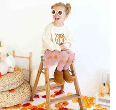 Pumpkin Glitter Tutu