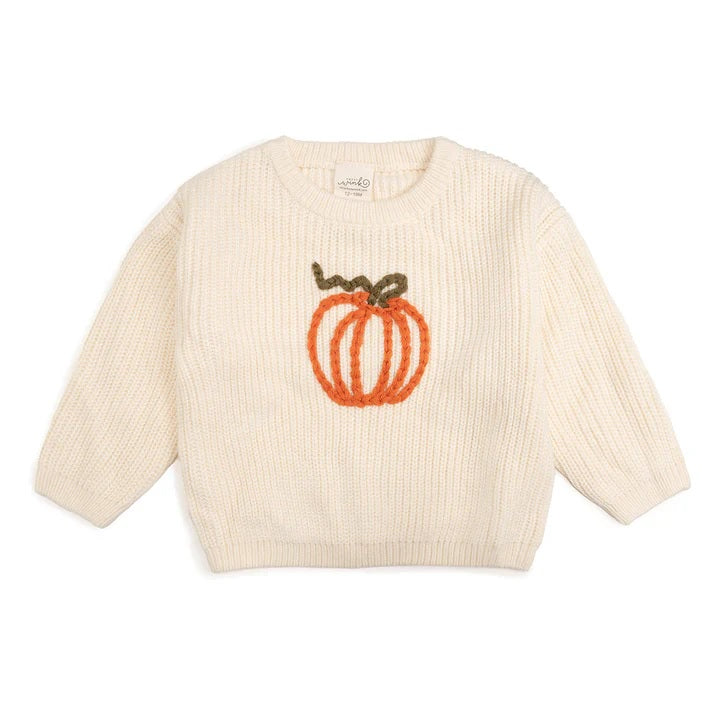 Pumpkin Yarn Sweater