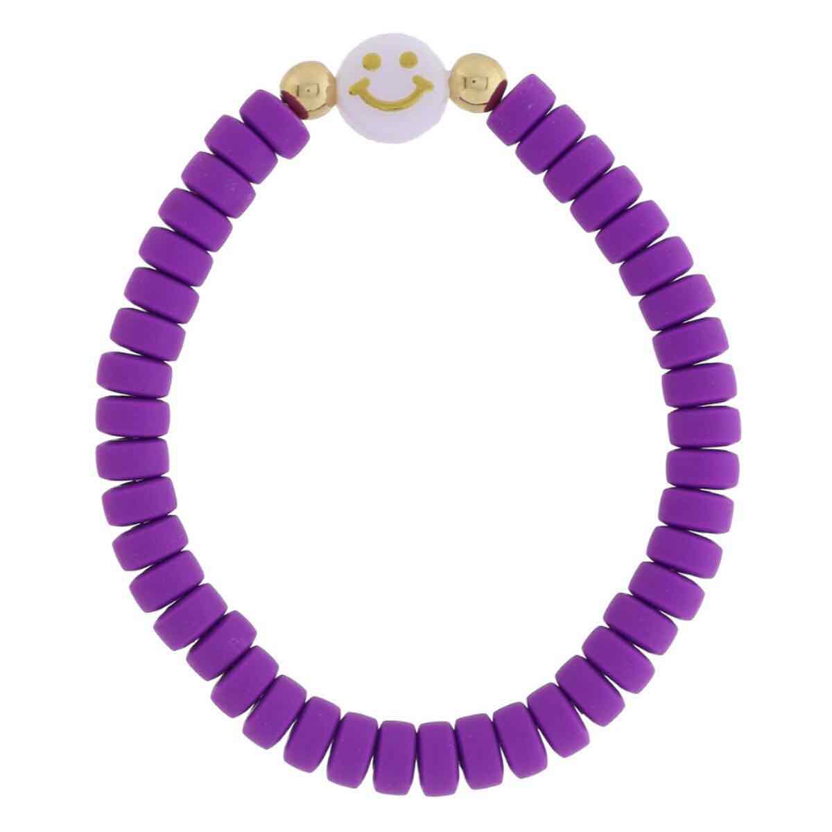 Bracelet - Made You Smile - Purple