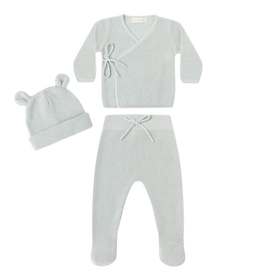 quincy mae Knit SET - Ice Blue