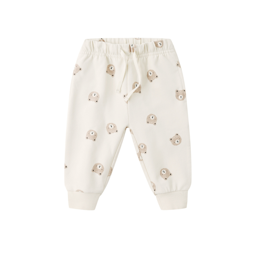 Relaxed Sweatpants - Brown Bear