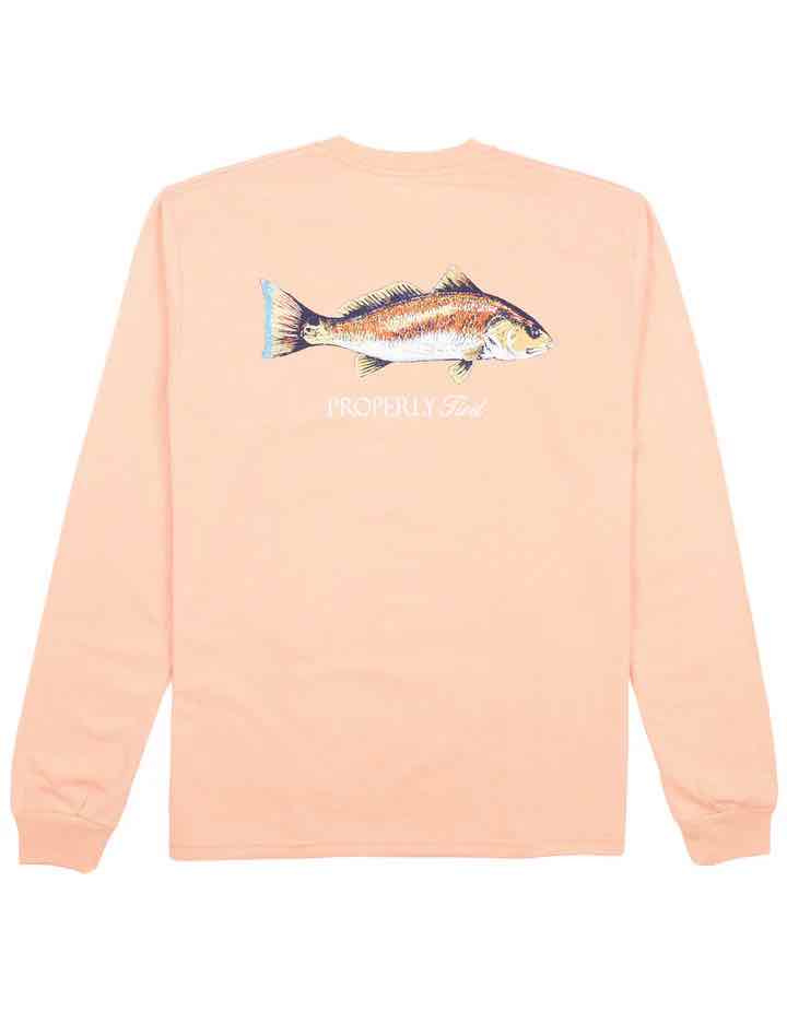 T-Shirt Long Sleeve - Redfish