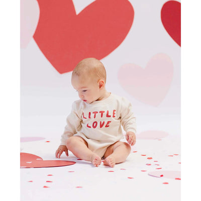 Crewneck Bubble Romper - Little Love