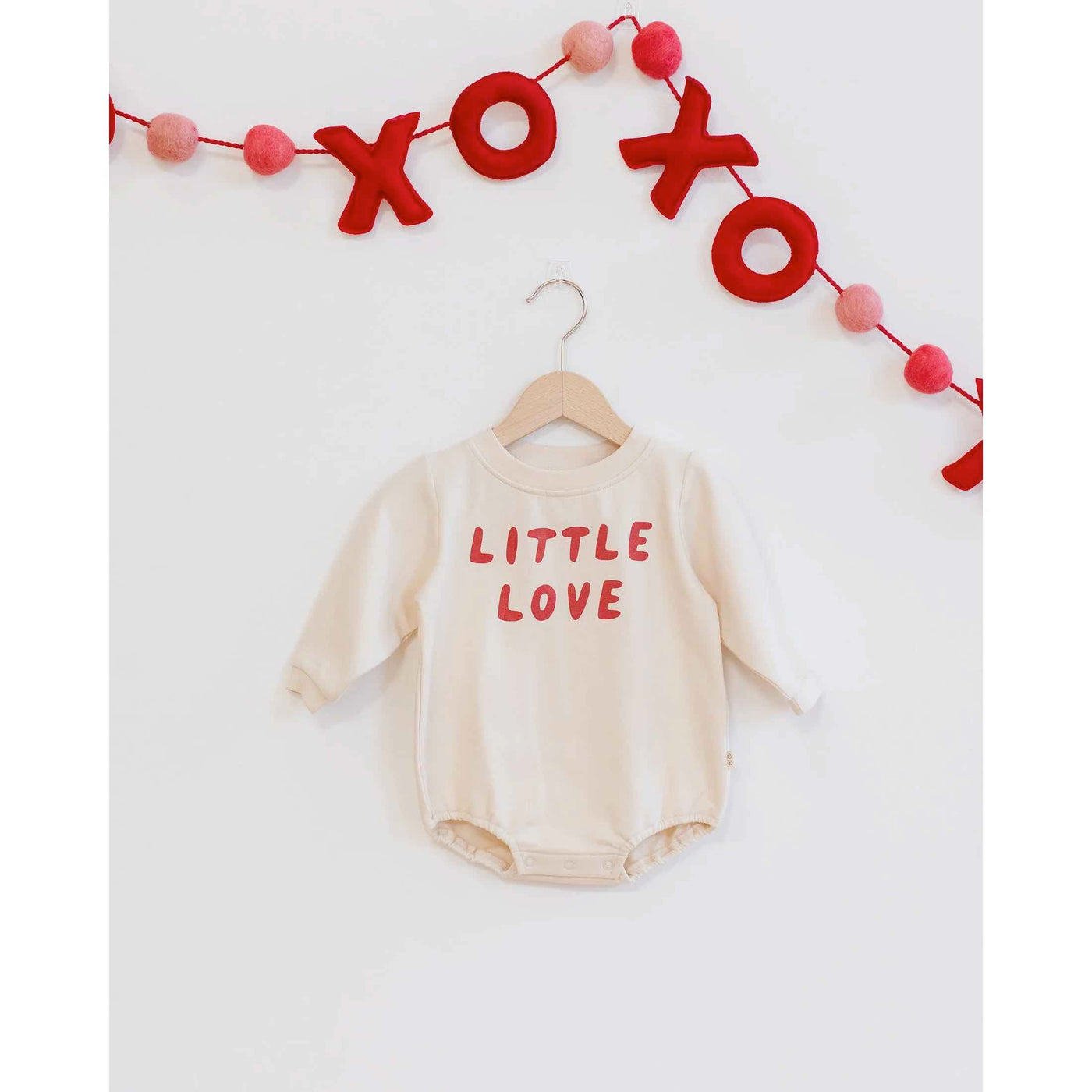 Crewneck Bubble Romper - Little Love