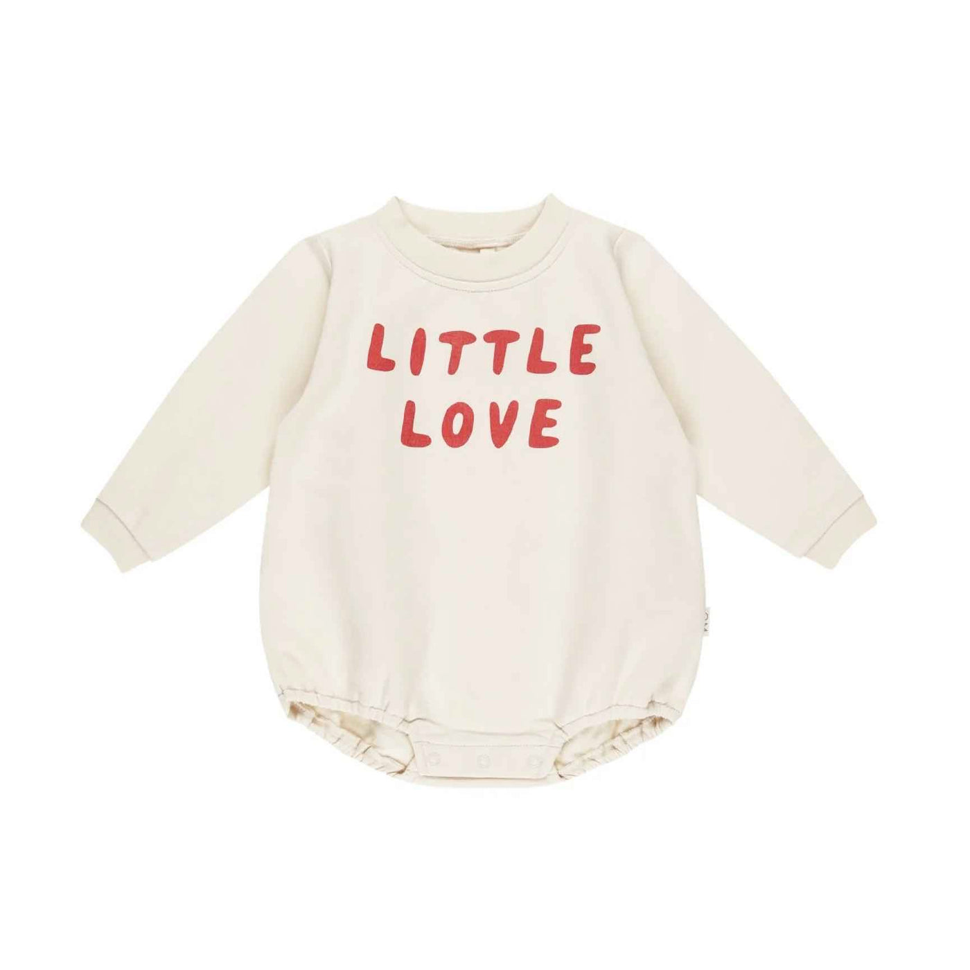 Crewneck Bubble Romper - Little Love