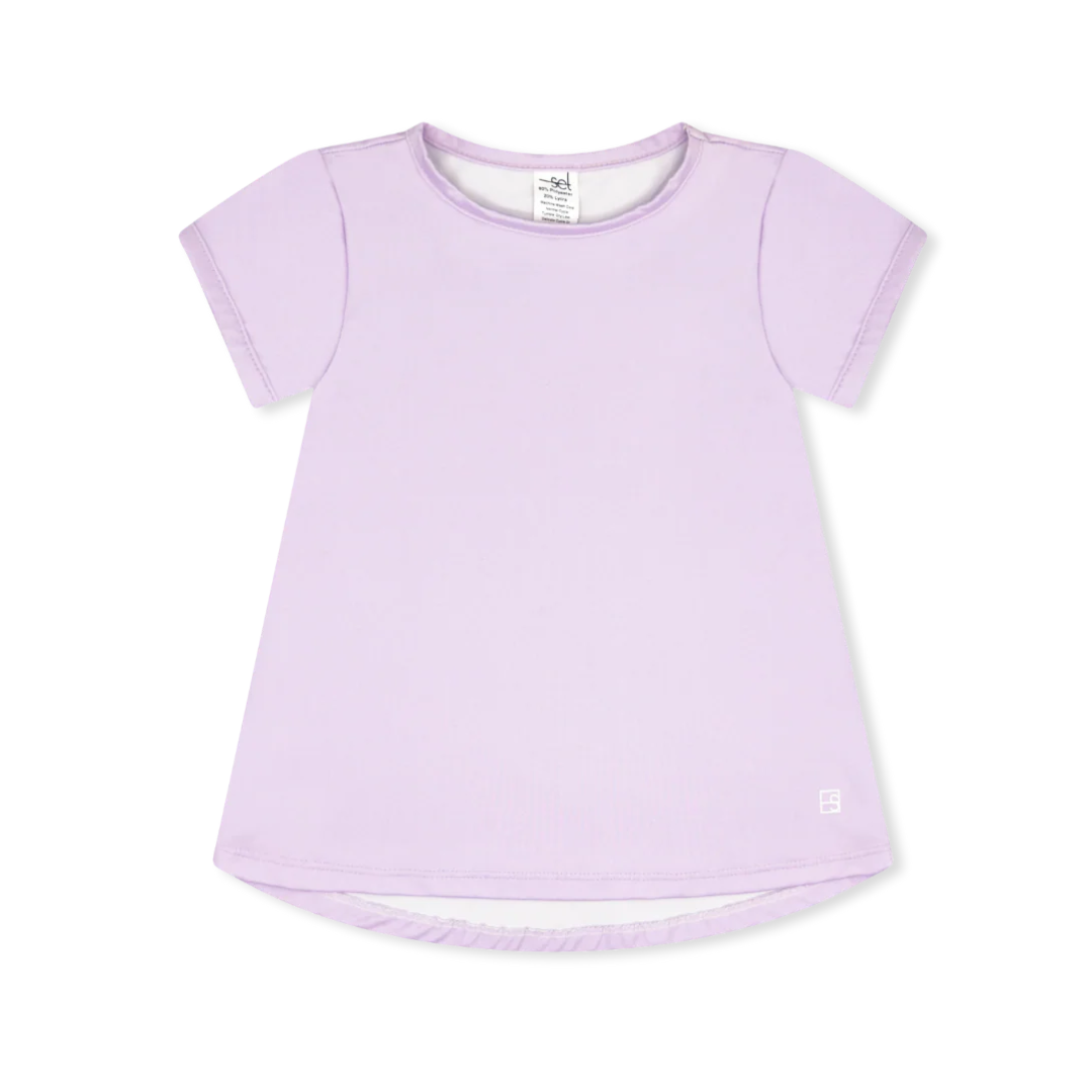 set athletics lullaby set Bridget Basic Tee - Petal Purple