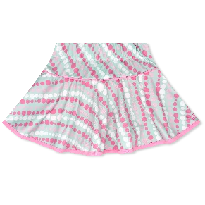 set athletics quinn Skort - Brilliant Bubbles with Flamingo Pink
