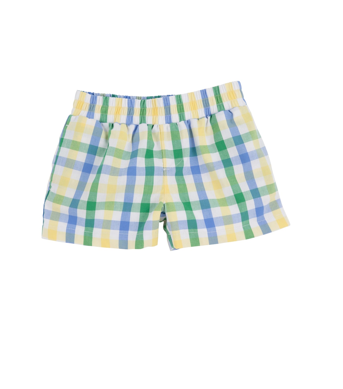 Sheffield Shorts - Polo Field Plaid with Barbados Blue Stork