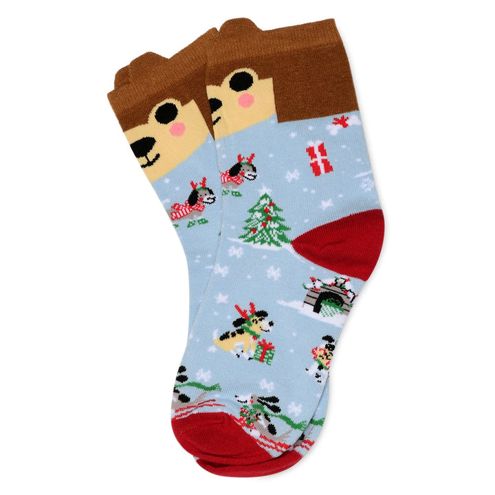Socks Ornament - Snow Dogs