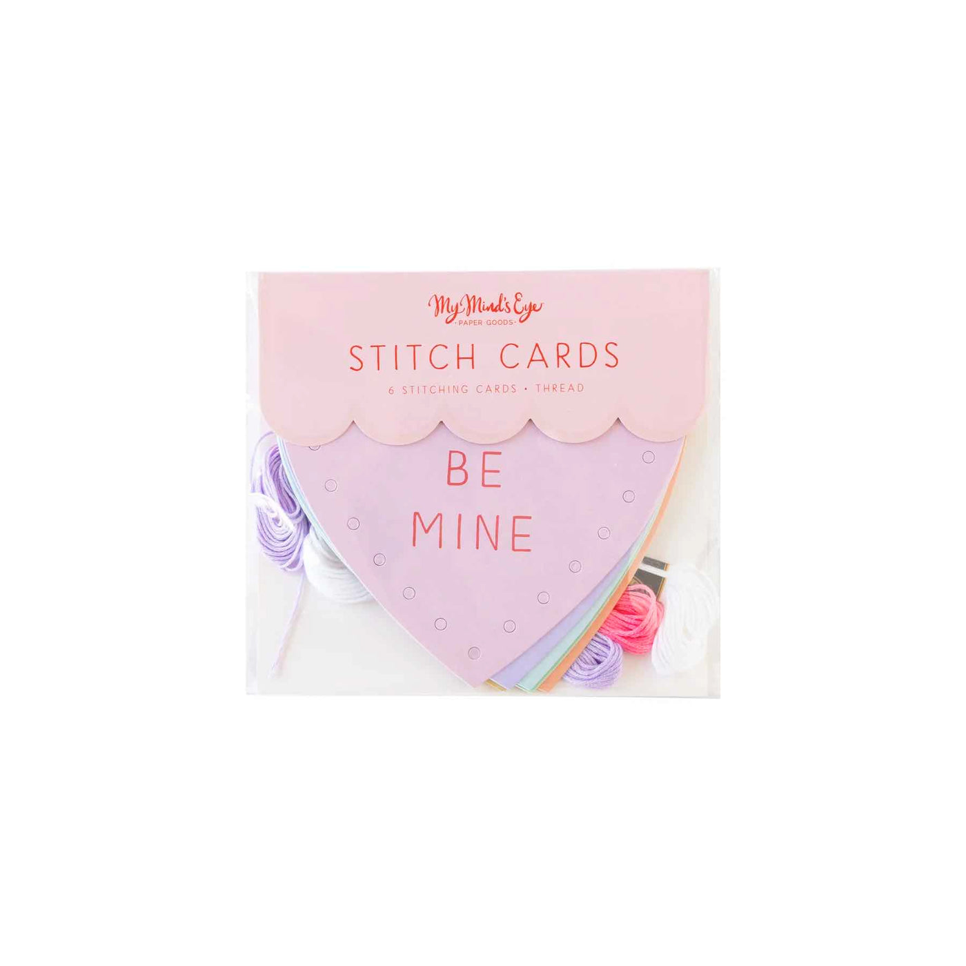 Heart Stitched Valentine Cards