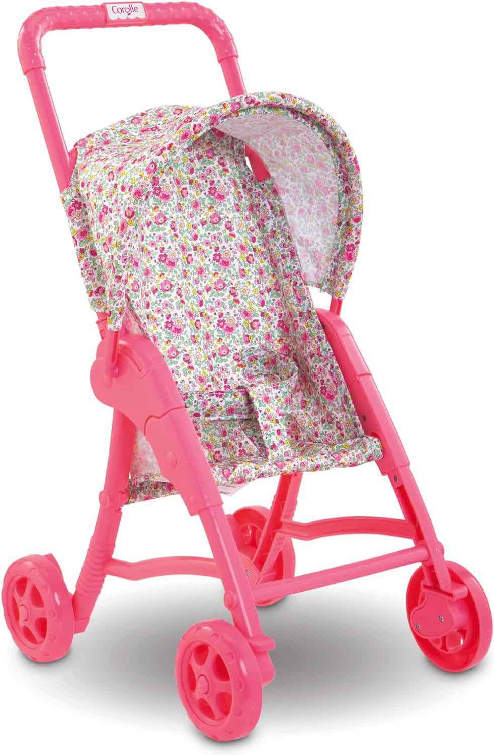 corolle doll Stroller - Floral fits 12" doll