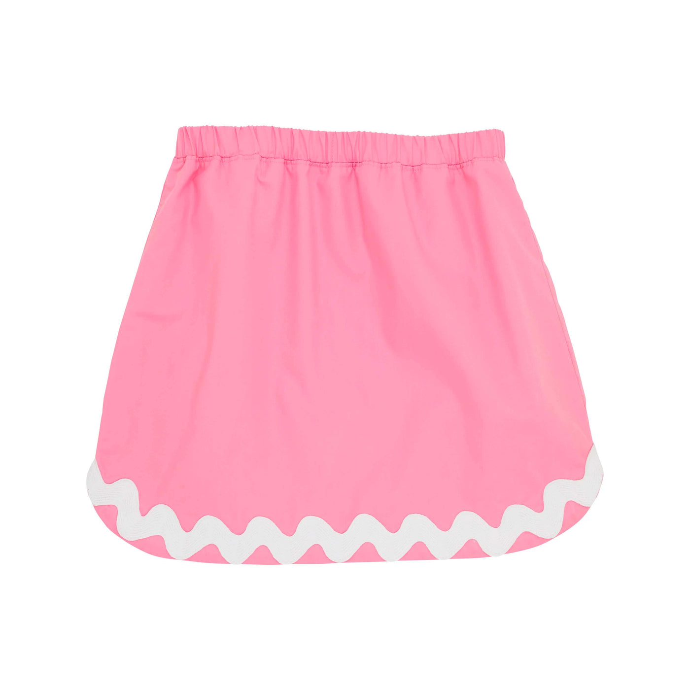 Susanne Skirt - Hamptons Hot Pink With Worth Avenue White Ric Rac