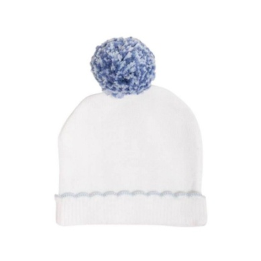 TBBC I'm Here Hat - Worth Avenue White with Buckhead Blue