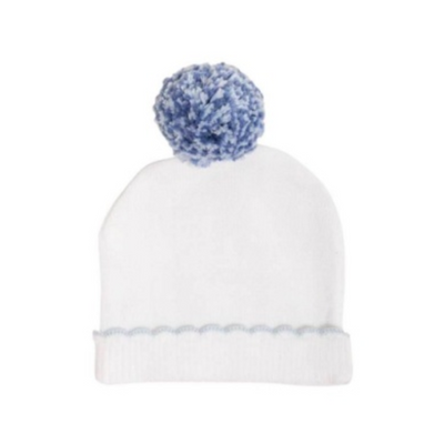 TBBC I'm Here Hat - Worth Avenue White with Buckhead Blue