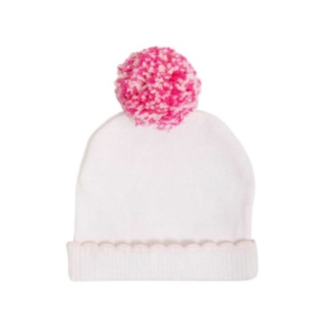 TBBC I'm Here Hat - Worth Avenue White with Palm Beach Pink